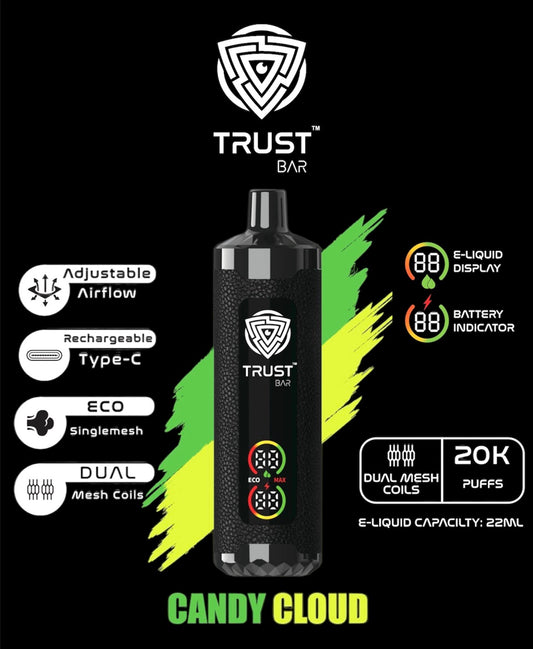 Trust bar 20000 Puffs 22 ML