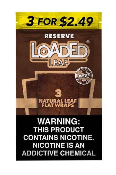Loaded Leaf Wraps (Pre-Priced $2.49) 3pk 10ct Display