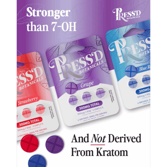 Press'd Botanical 3CT ( Display of 10 / 300mg )