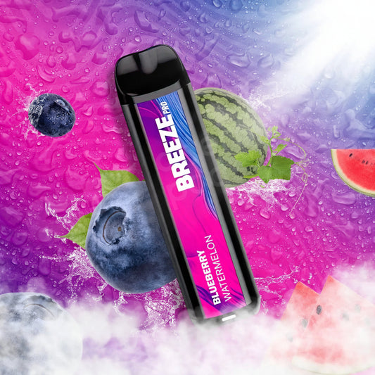 Breeze Pro 2000 Puffs 5% Nic 6ML Disposable 10CT/Diasplay