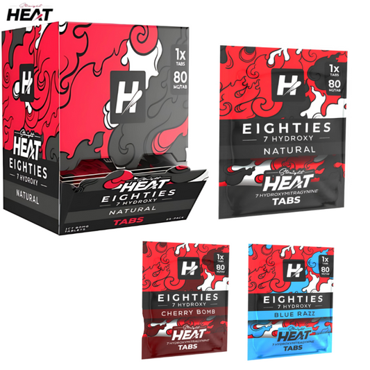 Straight Heat 7-OH Tablets 80MG 1PK/ 25Ct Display