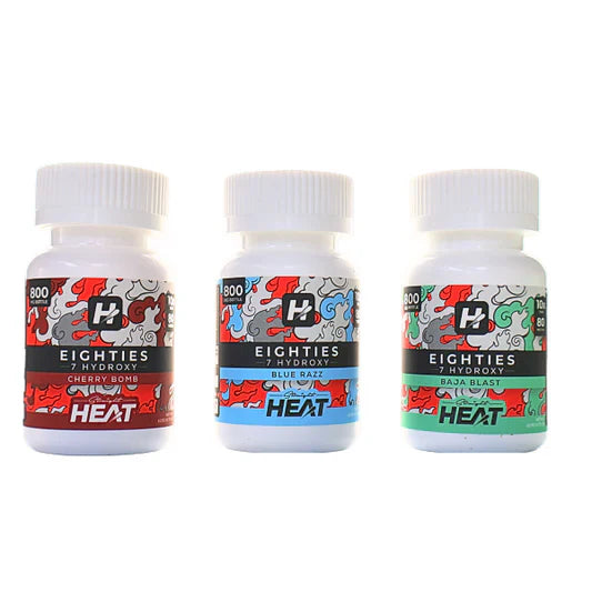 Straight Heat 7OH Tablets 800MG 10ct Jar