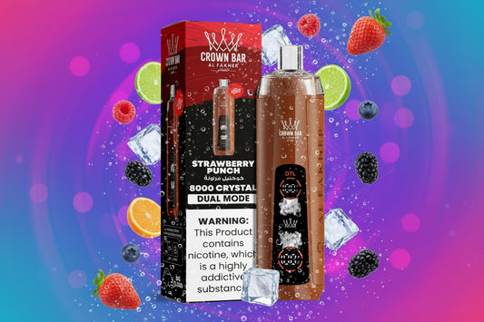 Vape Al Fakher 8000 Puffs 5% Nic 18ML 5CT/Display