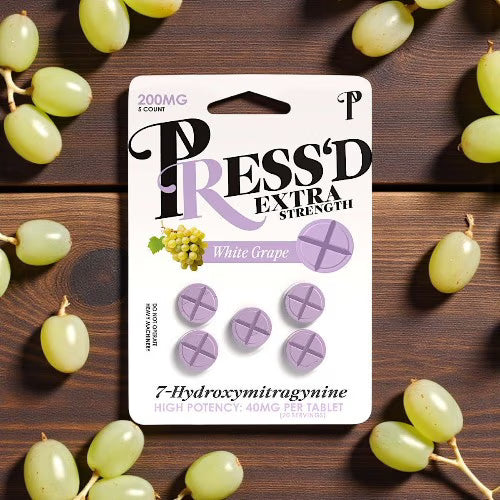 Presse'd 7-OH Extra Strength 200MG 5pk 10ct Display