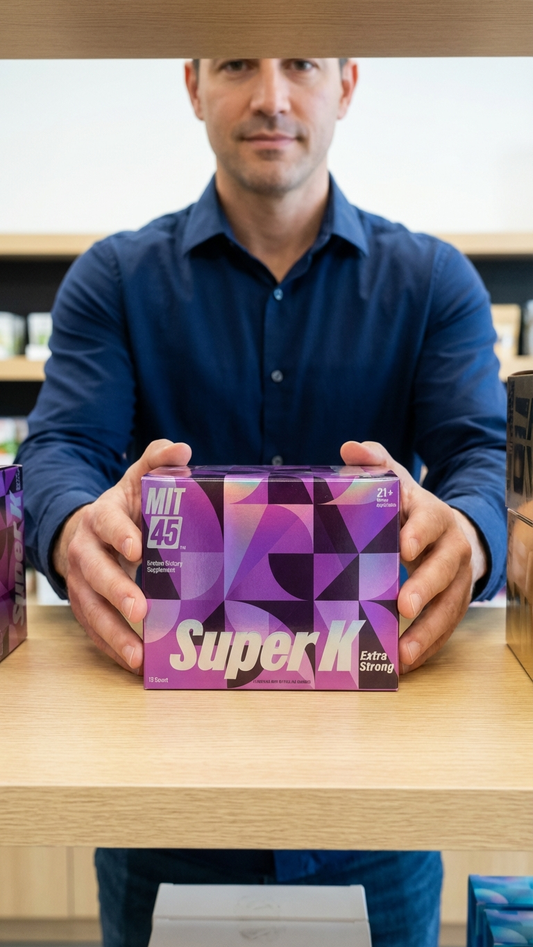 MIT 45 Super K Purple Display Of 12