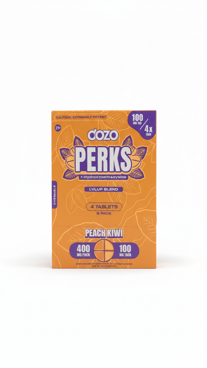 Dozo Perks 400mg 4Pk/5CT Display