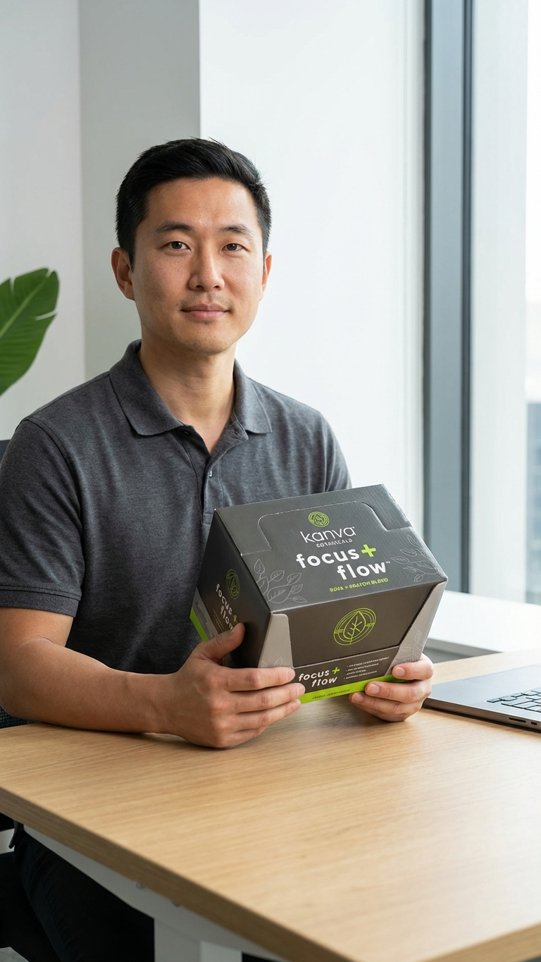 Kanva Focus + Flow Cava Shots 12CT/ Display ( 2 OZ )