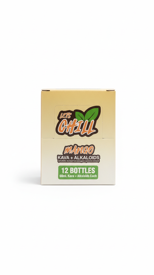 Lets Chill Cava Shots Display Of 12