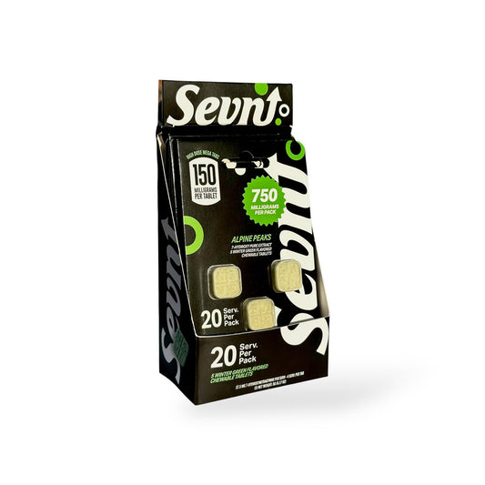 Sevn Premium 7-Hydroxymitragynine Kratom Extract Chewable Tablets 750MG 5PK 5CT Display