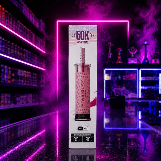 Starbuzz E-Hose 50000 Puffs 5% Nic 40ML 5CT/ Display